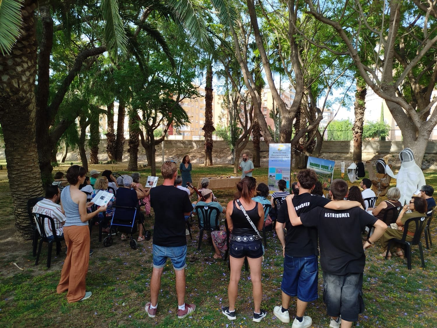 Actividad ambiental de Zumbido Verde
